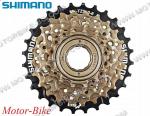 ВЕЛО ВЕНЕЦ ЗАДЕН ПАКЕТ-6 (14-28) SHIMANO MF-TZ500-6 SIS INDEX